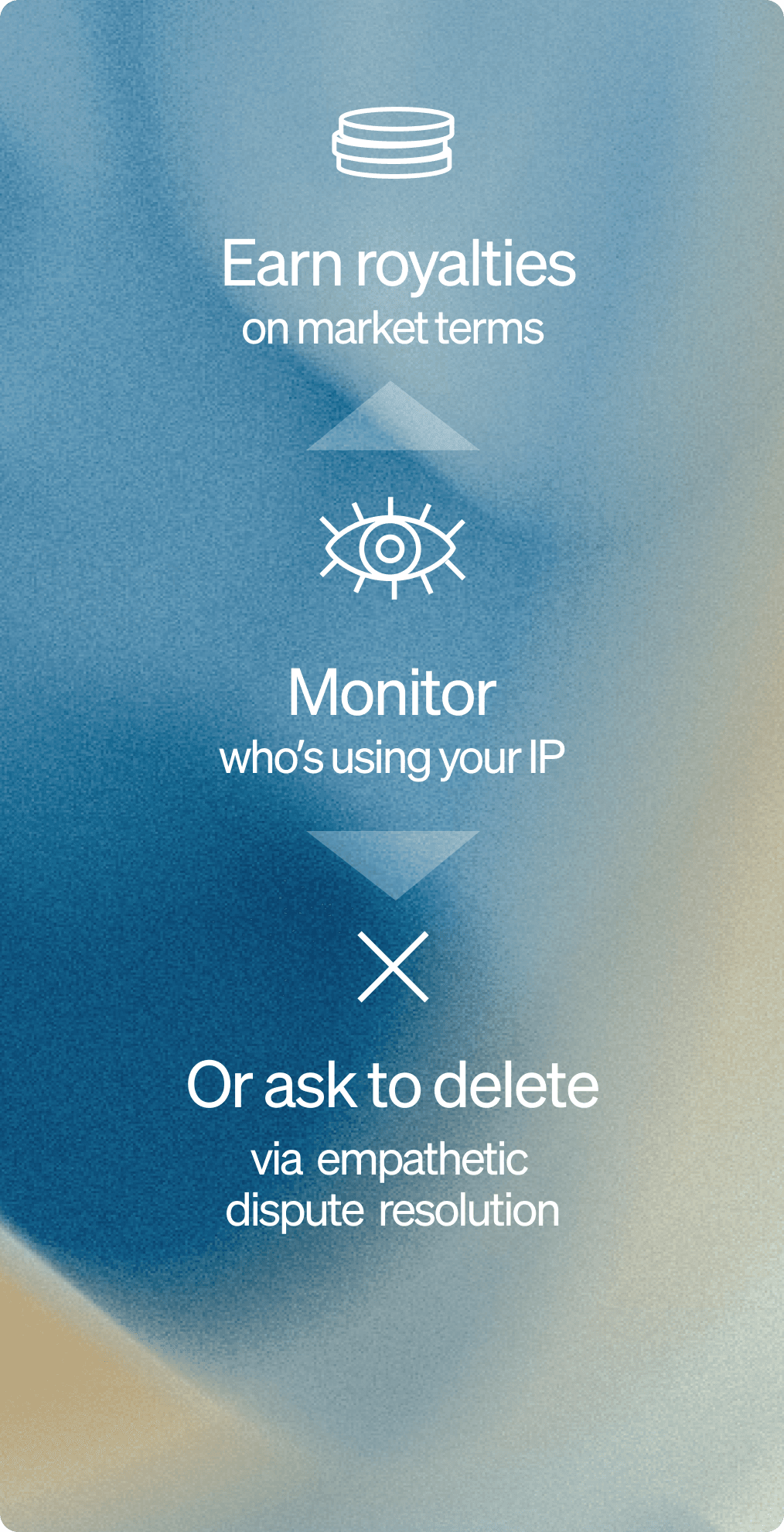 IP Distribution Mobile Background